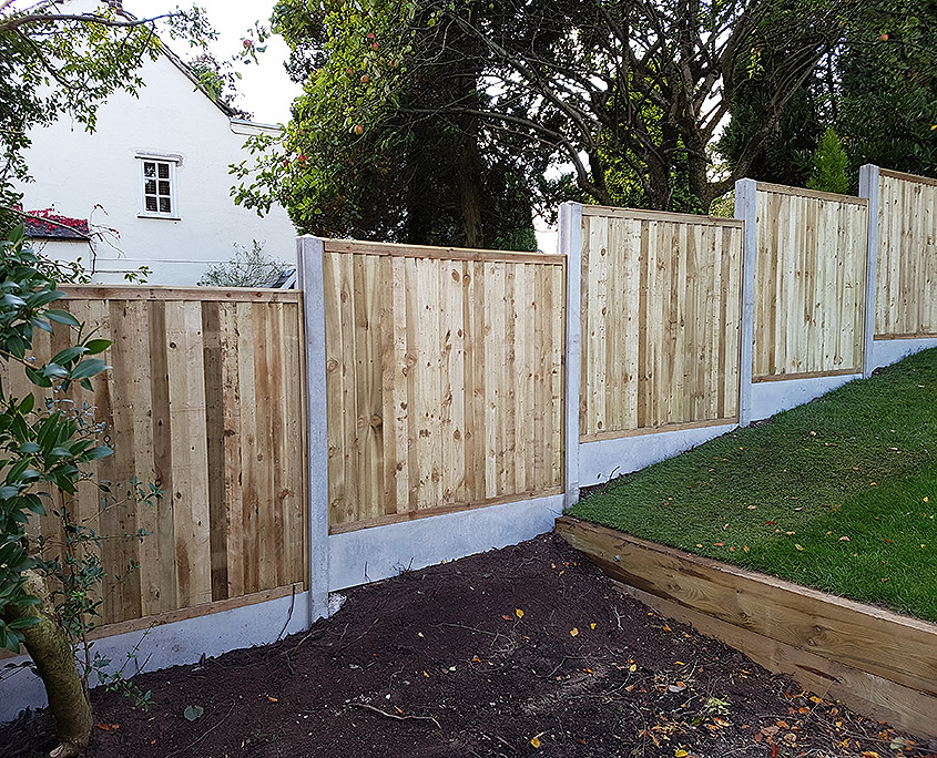 featherboard panels concrete post and panel 03 tatton fencing featherboard panels concrete post and panel 03 tatton fencing