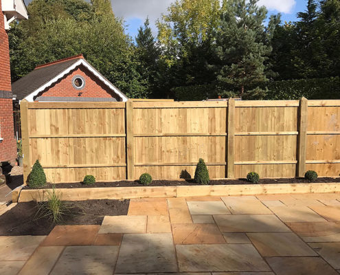 featherboard panels timber post 17 tatton fencing