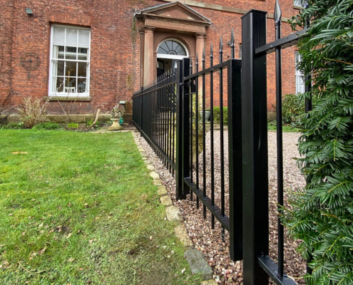 jacksons barbican gate and railings 0001 tatton fencing jacksons barbican gate and railings