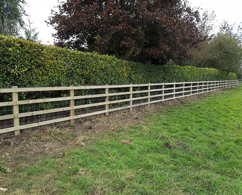 post and rail 05 tatton fencing
