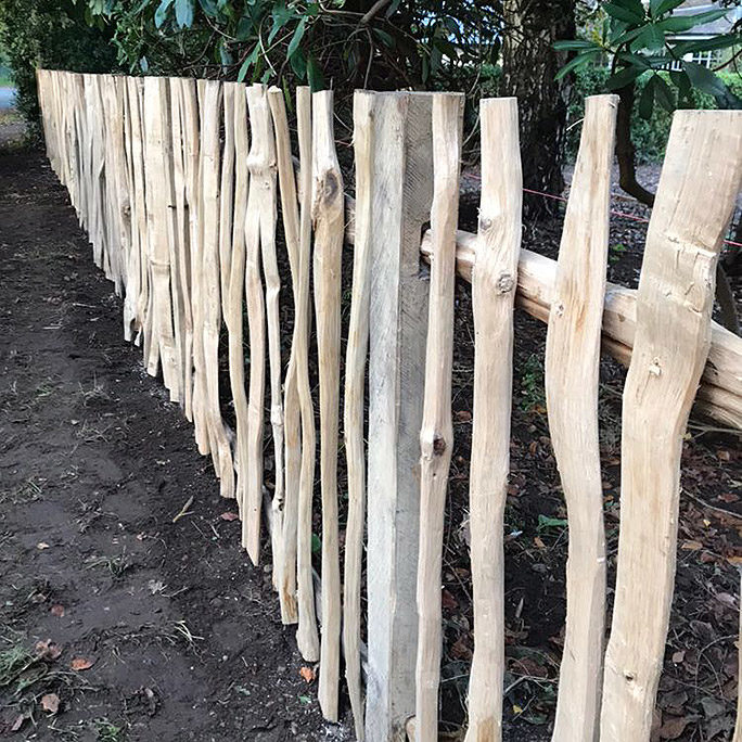 rustic oak pale fencing 04 tatton fencing rustic oak pale fencing 04 tatton fencing