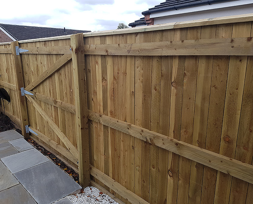 solid board fencing 02 tatton fencing solid board fencing 02 tatton fencing