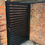 Side Gates installation by Tatton Fencing