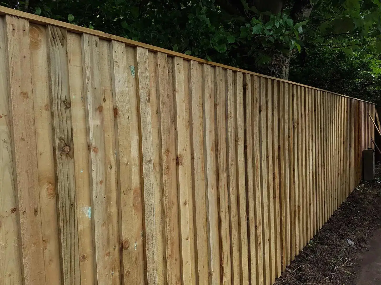 Acoustic & Noise Reduction fencing installation by Tatton Fencing