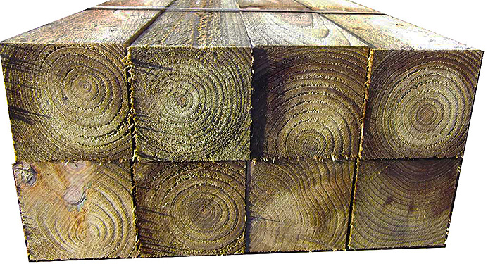timber supply only: timber 100x100mm