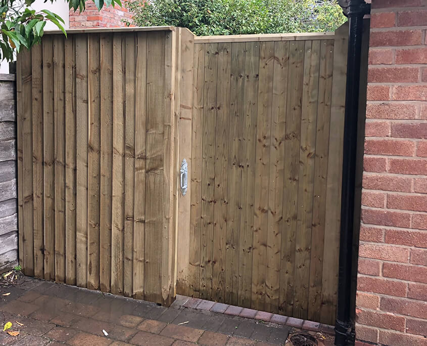 tongue and groove side gate 0355 tatton fencing tongue and groove side gate