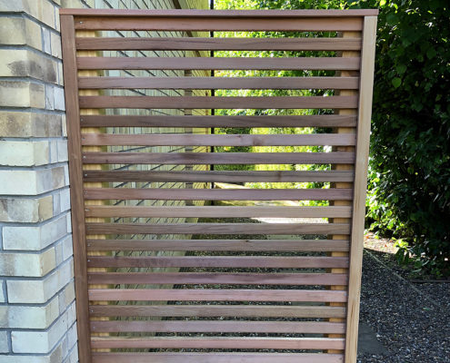 venetian cedar fencing