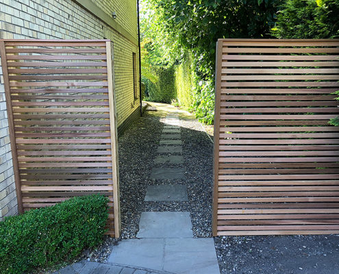 venetian cedar fencing