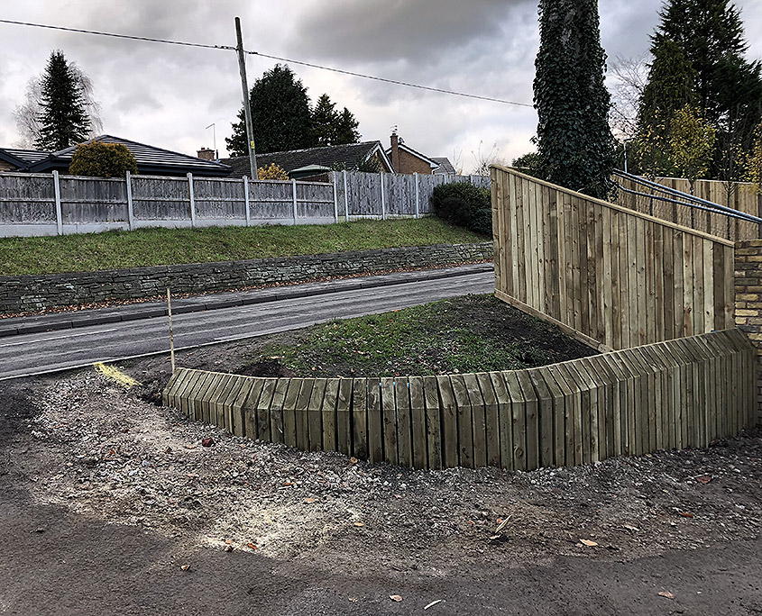 weathered top sleepers 07 tatton fencing weathered top sleepers 07 tatton fencing